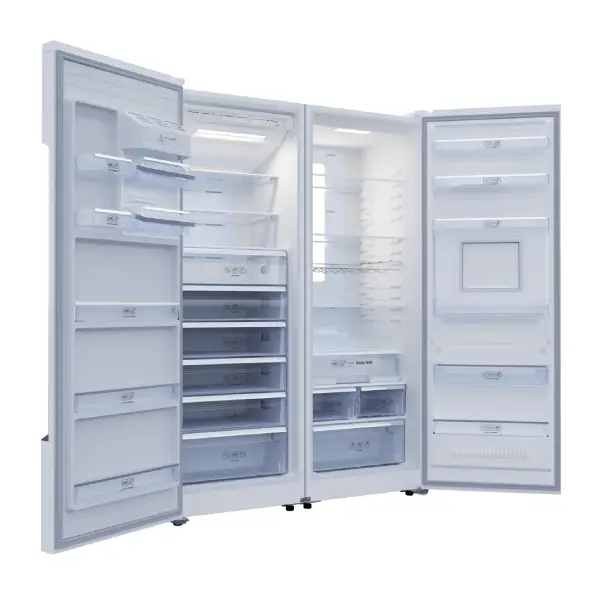 عکس شماره:1 , یخچال فریزر دوقلو کلور مدل روسو آبریز سری ۷۰ رنگ سفید