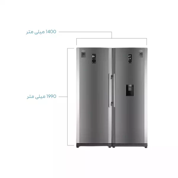 عکس شماره:0 , یخچال فریزر دوقلو کلور مدل FNT 101- RNT 101 سری 70 سفید